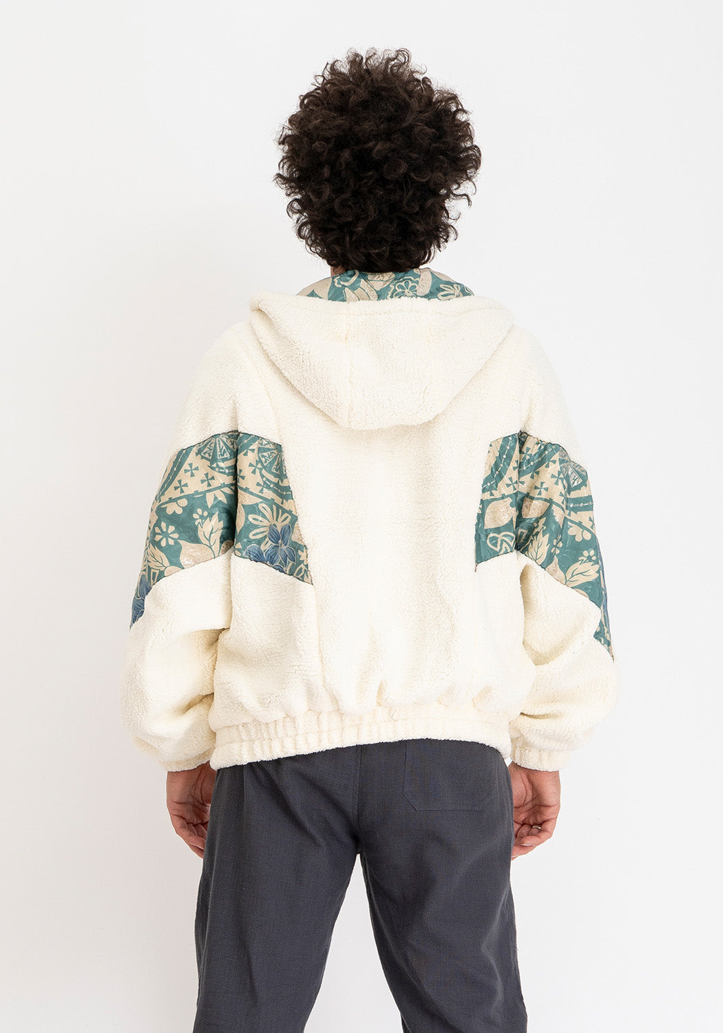 Aqua Garten – Wendejacke mit Kapuze: Teddy & Sari, Oversize