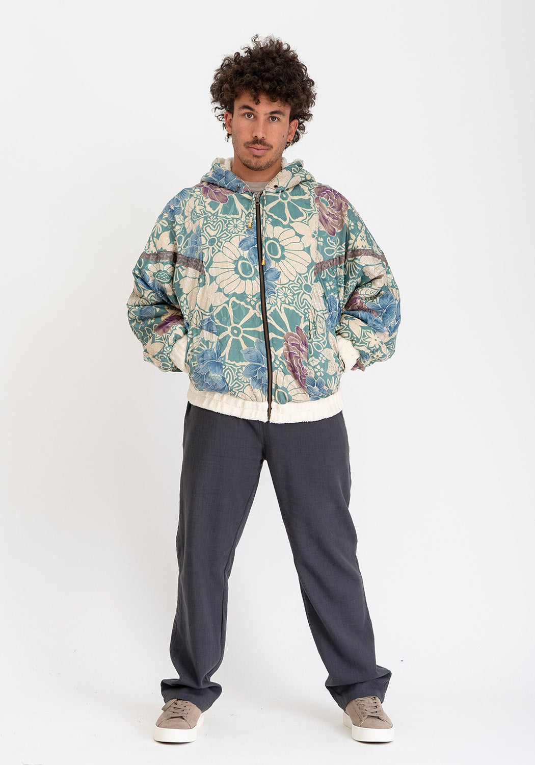 Aqua Garten – Wendejacke mit Kapuze: Teddy & Sari, Oversize