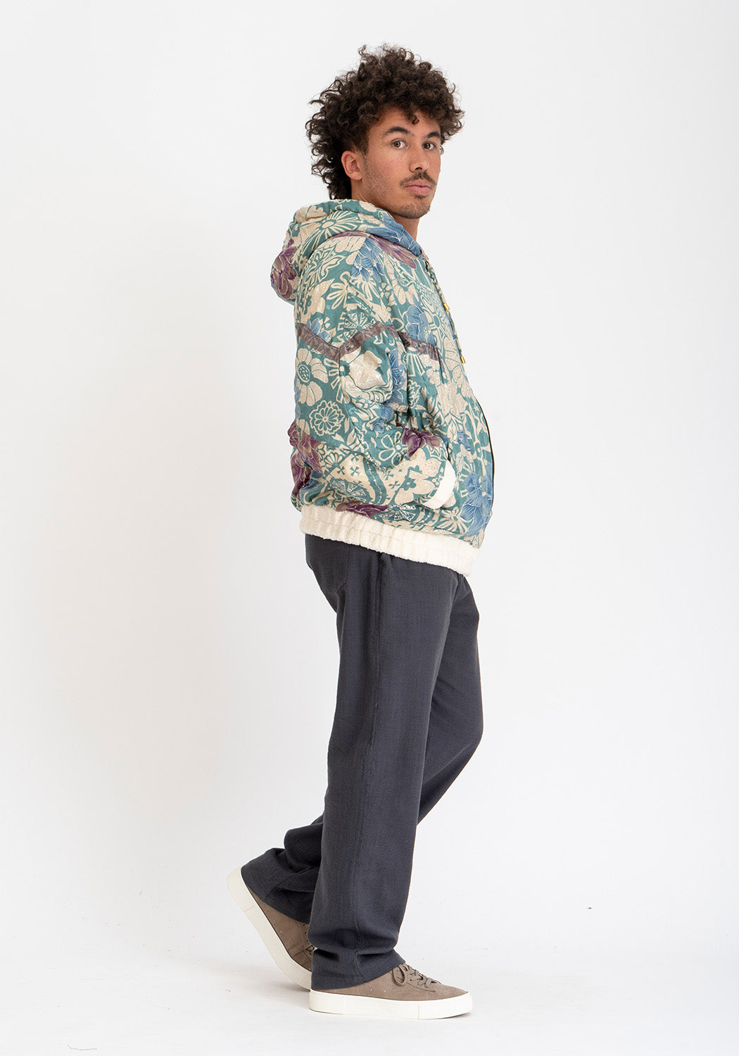 Aqua Garten – Wendejacke mit Kapuze: Teddy &amp; Sari, Oversize