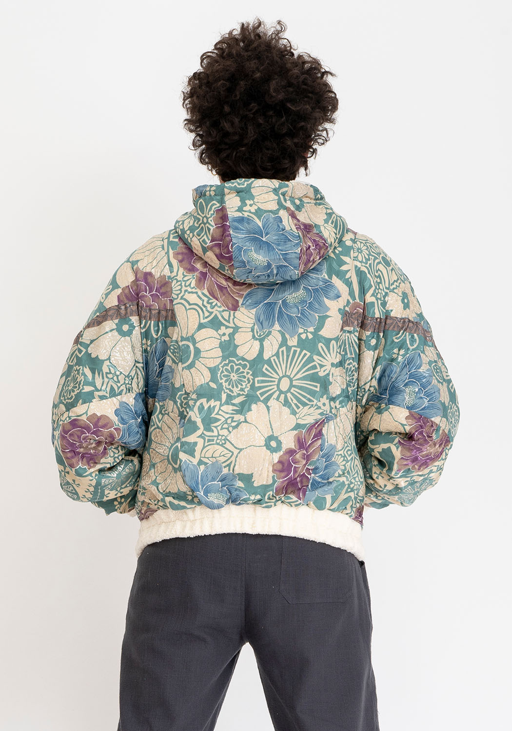 Aqua Garten – Wendejacke mit Kapuze: Teddy &amp; Sari, Oversize