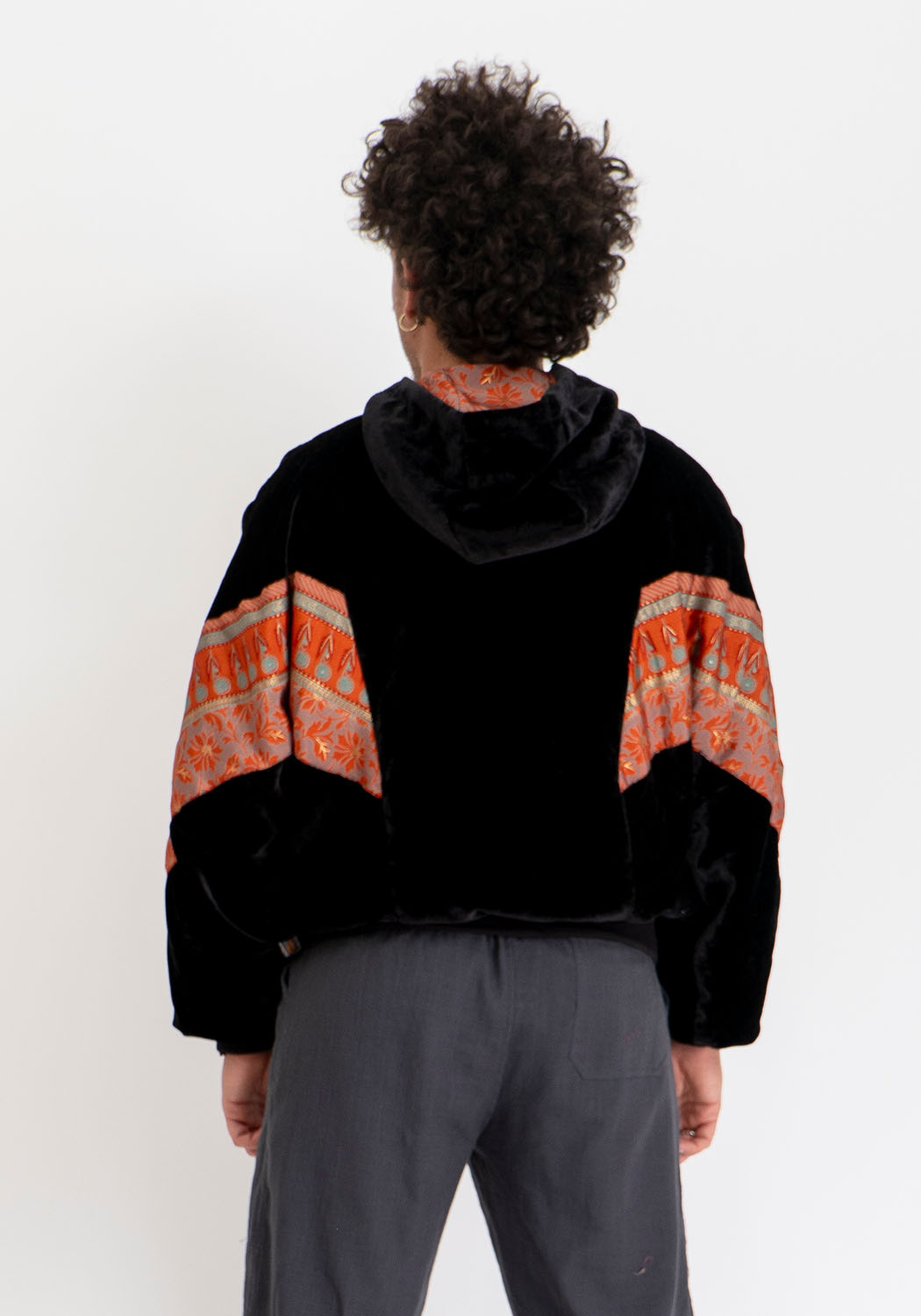 Samtjacke Velvet Night Reversibel