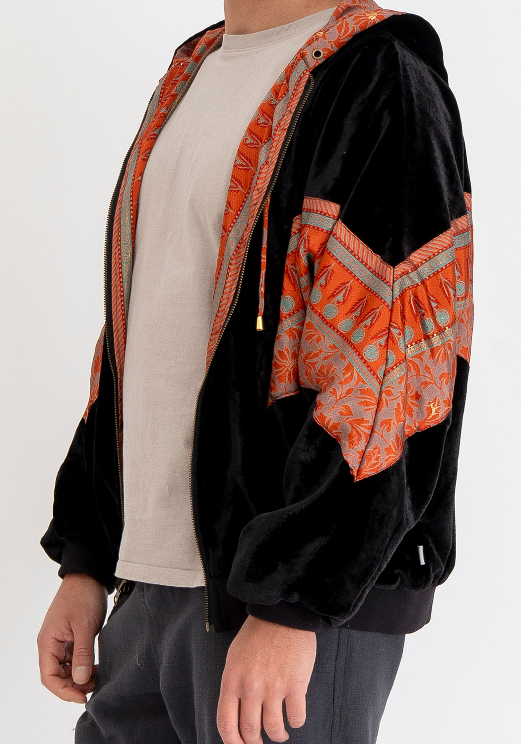 Samtjacke Velvet Night Reversibel