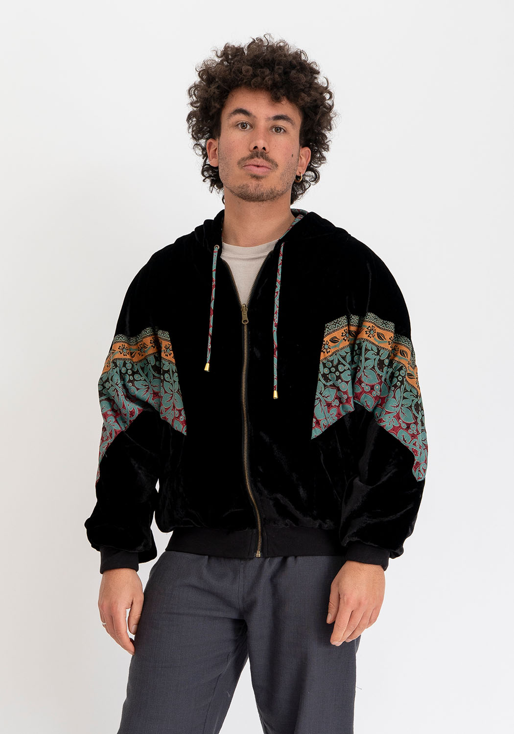 Samtjacke Velvet Shadow Reversibel