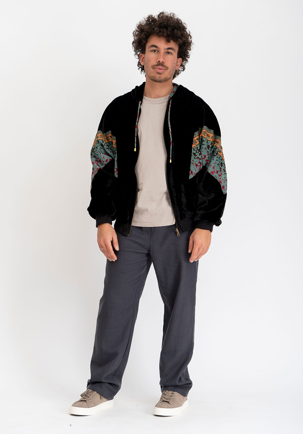 Samtjacke Velvet Shadow Reversibel