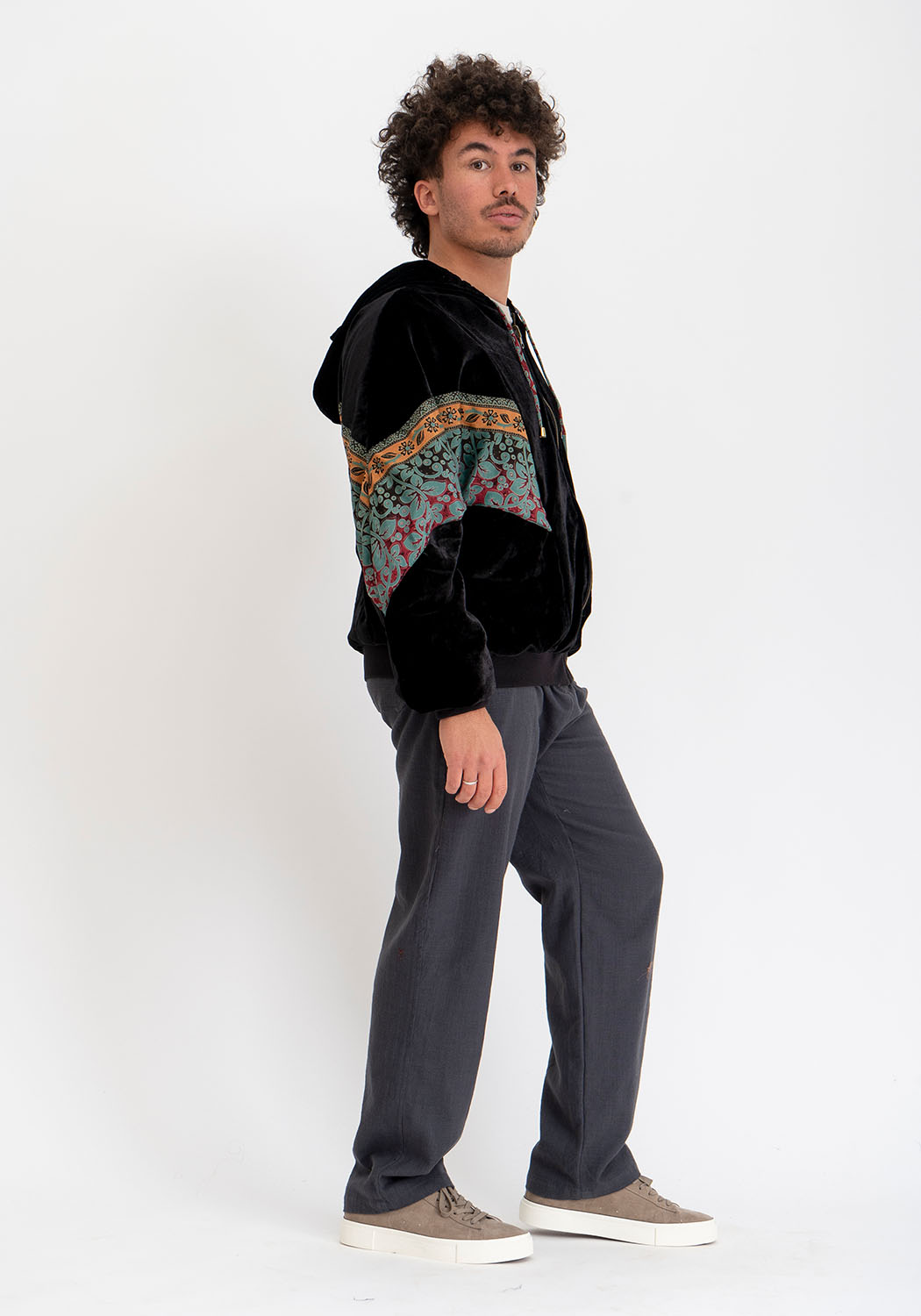 Samtjacke Velvet Shadow Reversibel