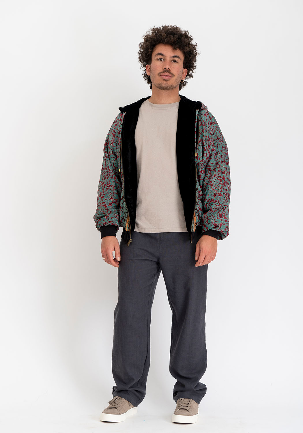 Samtjacke Velvet Shadow Reversibel