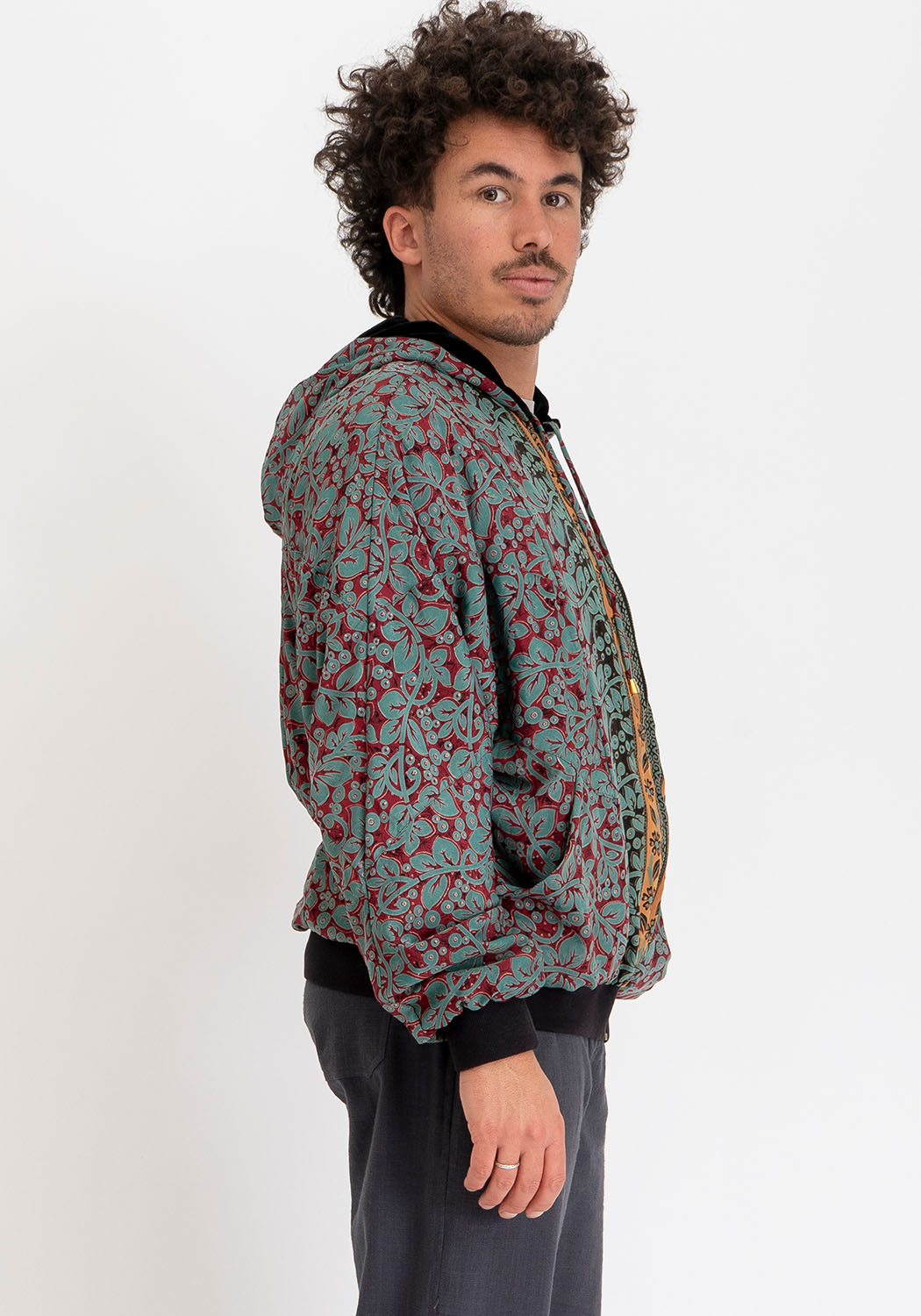 Samtjacke Velvet Shadow Reversibel